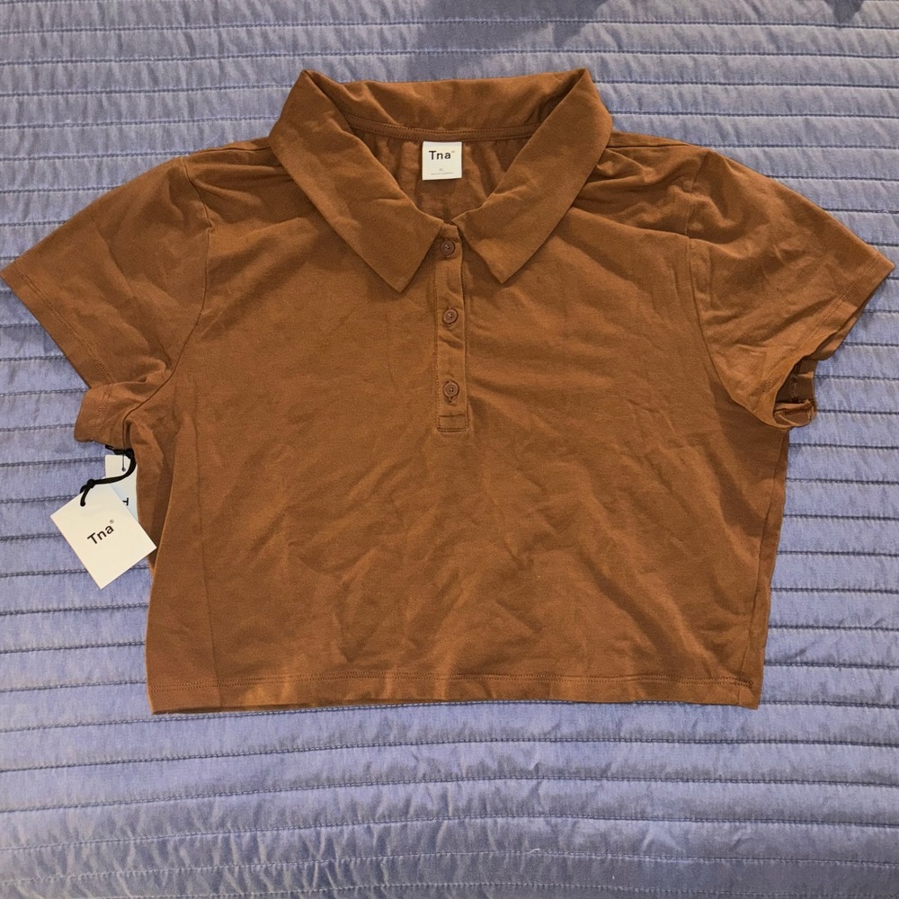 Aritzia - TNA chill Match Polo Shirt